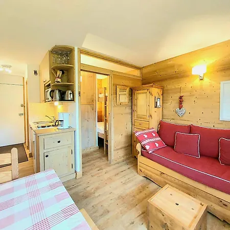 Studio-cabine Renove, Balcon Sud, Pieds Des Pistes, 4 Pers, Plagne Villages - Fr-1-351-29 *