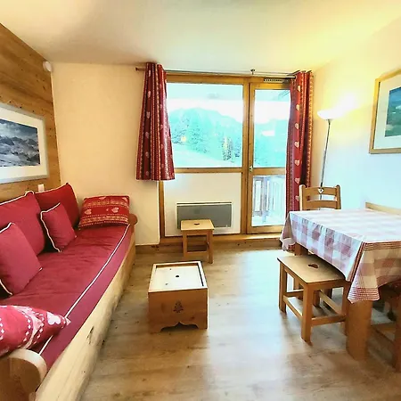 Studio-cabine Renove, Balcon Sud, Pieds Des Pistes, 4 Pers, Plagne Villages - Fr-1-351-29 Lägenhet La Plagne
