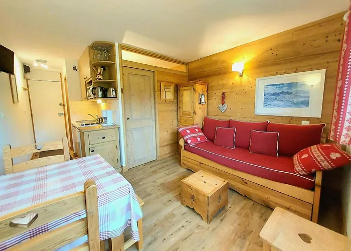 Studio-cabine Renove, Balcon Sud, Pieds Des Pistes, 4 Pers, Plagne Villages - Fr-1-351-29