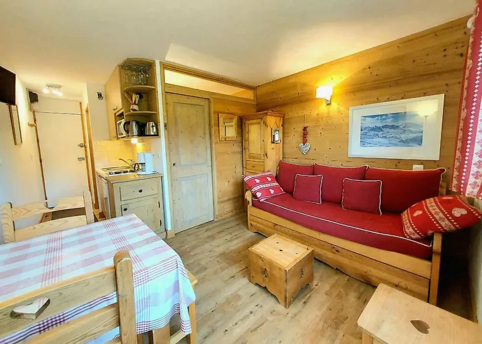 Studio-cabine Renove, Balcon Sud, Pieds Des Pistes, 4 Pers, Plagne Villages - Fr-1-351-29 דירה *